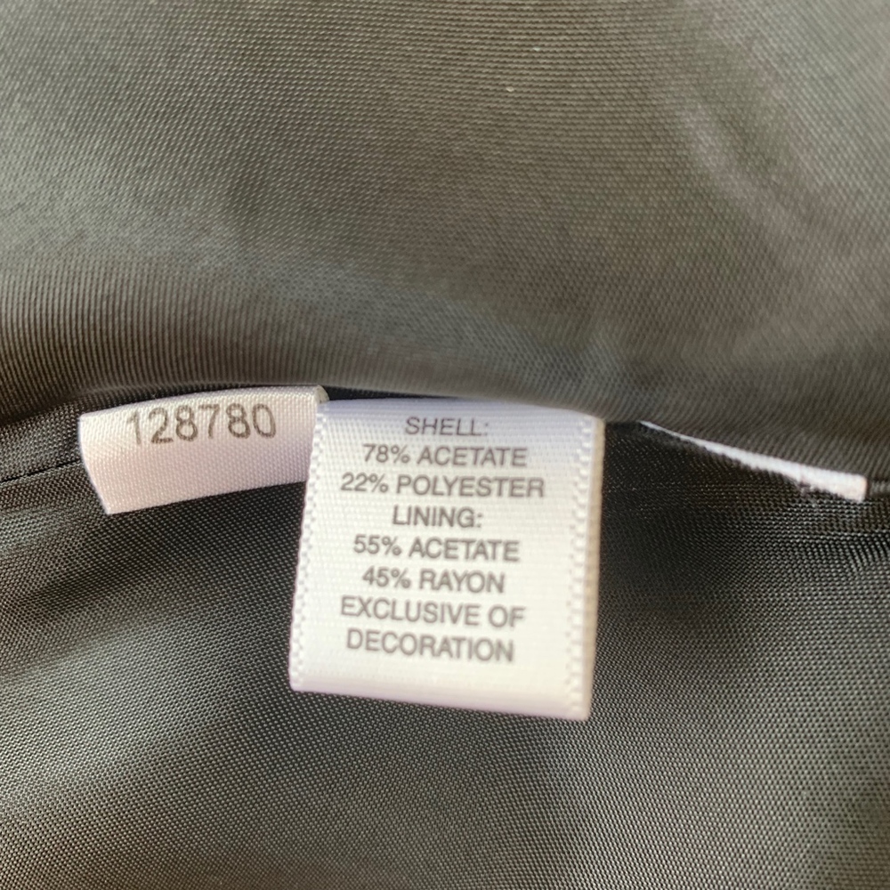 Ann Taylor Black Sleeveless V-neck Dress Size 6P - Picture 7 of 8